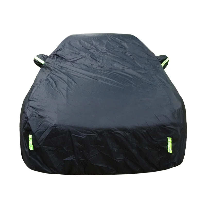Housse de Voiture Universelle – Protection Extérieure Complète avec Bandes Réfléchissantes