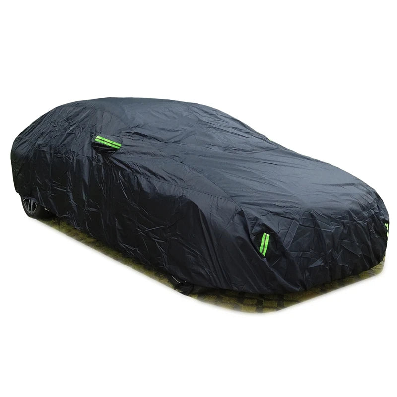 Housse de Voiture Universelle – Protection Extérieure Complète avec Bandes Réfléchissantes